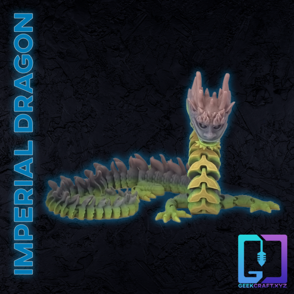 Flexi Imperial Dragon - Rainbow