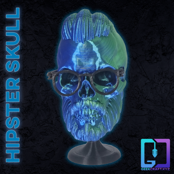 Hipster Skull